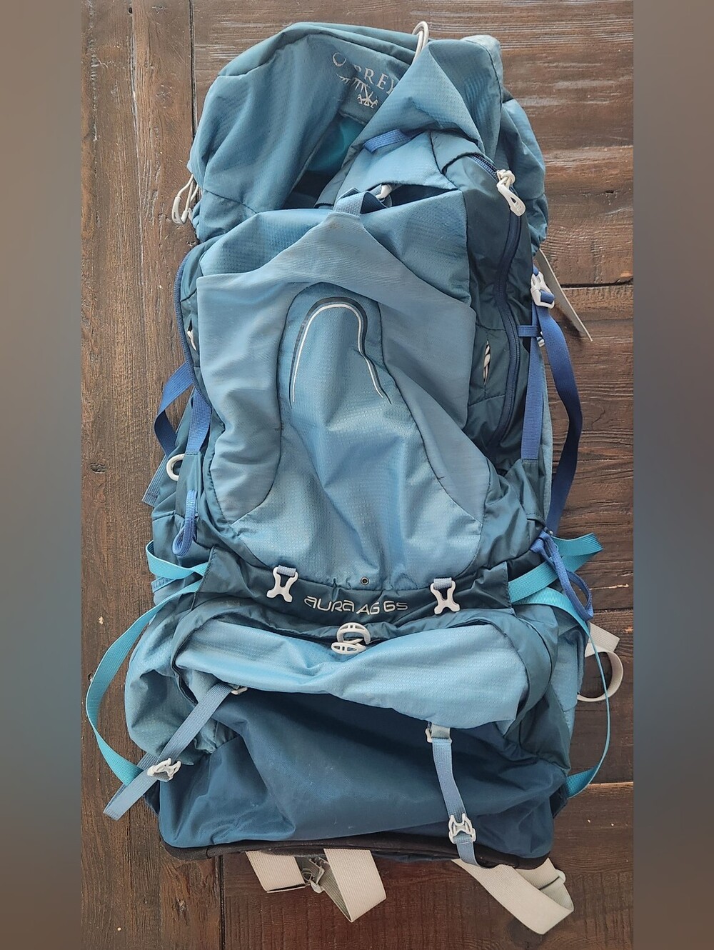Osprey Aura AG 65 Backpack Osprey Challenger Blue Women